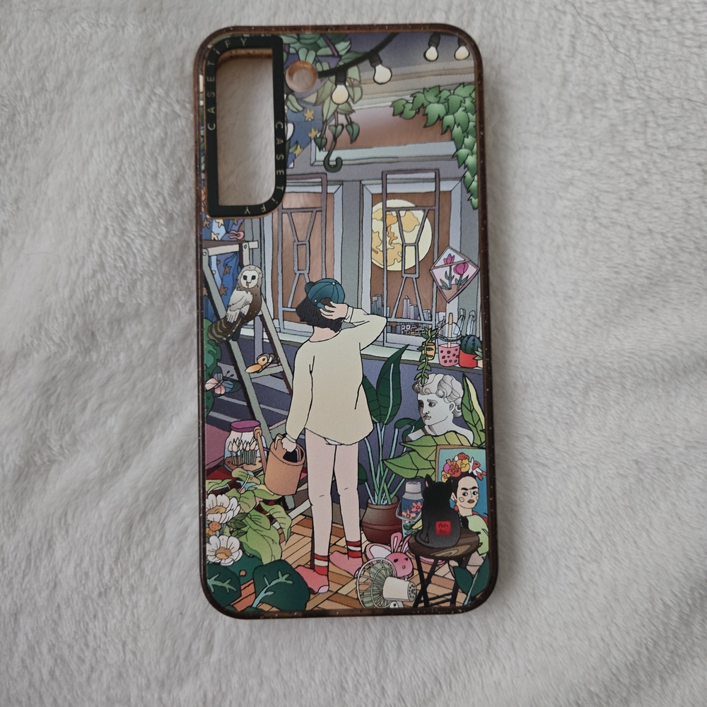 Casify Little girl Samsung galaxy s20/s20-FE  Illustrated Phone Case